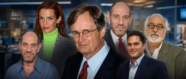 David McCallum as Ducky Mallard on NCIS with other remembered NCIS actors